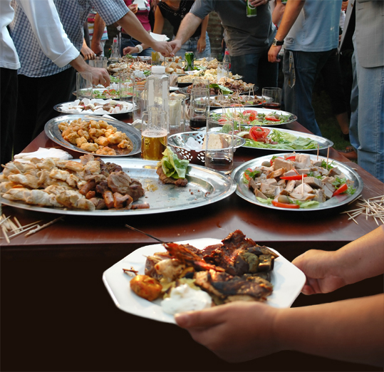 Catered Food Pic